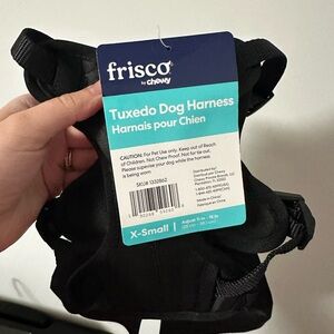 Frisco Black Tuxedo Dog Harness